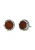 Haze&Glory Oorbel  rood / zilver