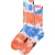 Nieuwigheid Tie Dye Sokken | Happy Socks | Ademend Multikleurige Grappige Draag Sokken | Cadeausokken – Perzik