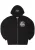 LONSDALE Sweatvest ‘Seghill’  zwart / wit