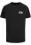 Mister Tee Shirt ‘Cali’  zwart / wit