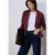 Street One Dames Basis blazer in Rood