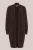 WE Fashion – Dames gebreid vest van wolmix – Regular fit – Donkerbruin –