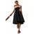 Asymmetrische Portefeuillejurk dames Goddiva Midi