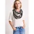 Street One Dames Modal lussjaal met print in Blauw