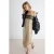 TRENDYOLMİLLA Dames Beige Effen Maxi Mouwloos Recht Jurken