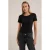 WE Fashion T-shirt met katoen zwart