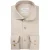 Profuomo overhemd bruin Dobby strijkvrij geweven slim fit