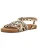 LAZAMANI Sandalen met riem  beige / zwart
