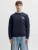 Jack & Jones Jjedover Graphic Sweat Crew Sn 12299443 Sweater 5034504 Navy Blazer