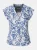 KOROSHI Blouse  blauw / wit