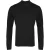 Premier Heren Coolchecker Pique Poloshirt met lange mouwen (Zwart)