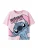 NAME IT Shirt ‘NKFMORISSINA STITCH’  saffier / opaal / rosa / zwart