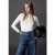 Street One Studio Dames Shirt met coltrui in Wit