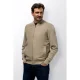 State of Art suede vest rib gebreid beige