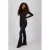 Raizzed longsleeve Mariena met all over print zwart/blauw