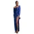 Strakke damesjurk Goddiva One Shoulder Split