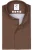 R2 Amsterdam Jersey shirt bruin, Gestreept