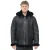 Heren schapenvachtleer B3 Flying Jacket-Columbus met capuchon