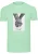 MT Men Shirt ‘Trust 2.0’  mintgroen / zwart / wit