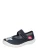 BECK Lage schoen ‘Smile’  nachtblauw / grenadine / zilver / wit