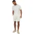 Threadbare Heren Geborduurd Bloemen Regular T-shirt (Wit)