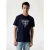 T-shirt met driehoekig logo Guess