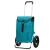 Andersen Shopper Shopper ‘Royal’  turquoise / zwart