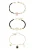faina Sieraden set  goud / zwart