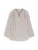 TOM TAILOR Blouse  donkerbeige / wit