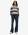 Superdry Vrouwen Athletic Essentials Joggingbroek met Lage Taille en Wijde Pijpen Blauw