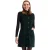 Trespass Tarissa-overgooierjurk van corduroy voor dames (Donkergroen)