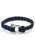 True Rebels Armband  blauw / zwart / zilver / wit
