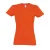 SOLS Dames/dames Imperial Heavy Short Sleeve T-Shirt (Oranje)