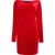 Faina Mini-jurk met lange mouwen Dames rood