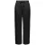 JDY regular waist casual broek met textuur zwart