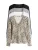The Set Shirt  beige / crème / grijs / zwart