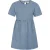 Mountain Warehouse Meisjes Elodie Effen Chambray Midi-jurk (Blauw)