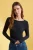 Slim Fit Bootlace Lange Mouwen Blouse