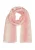 COMMA Sjaal  oudroze / wit