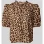 Christian Berg Woman Selection Regular fit blouse in dierenlook met V-hals