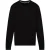 Ted Baker Heren Trui van Merinowol met lange mouwen (Zwart)