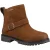 Hush Puppies Wakely Leren Dameslaarzen Tan