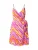 ONLY Jurk ‘ONLALMA’  geel / lila / oranje / fuchsia