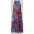 Christian Berg Woman Selection relaxed fit midi-jurk met florale all-over print