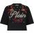 Cropped T-Shirt Tattoo Strass