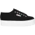 Superga Dames 2790 Logo Sneakers (Zwart)
