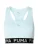 PUMA Sport bh ‘4KEEPS’  aqua / zwart / wit