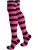 normani Overknee kousen  pink / zwart