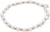 Embrace Design Stainless steel / 14 carate gold sweetwater pearl Grijs dames