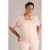 Yest Curve sweatvest lichtroze